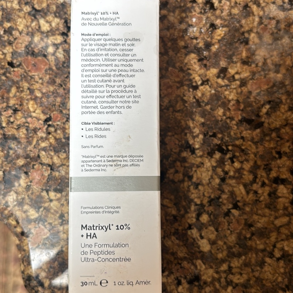 The Ordinary Matrixyl 10% + HA Serum Box - New - Picture 3 of 4